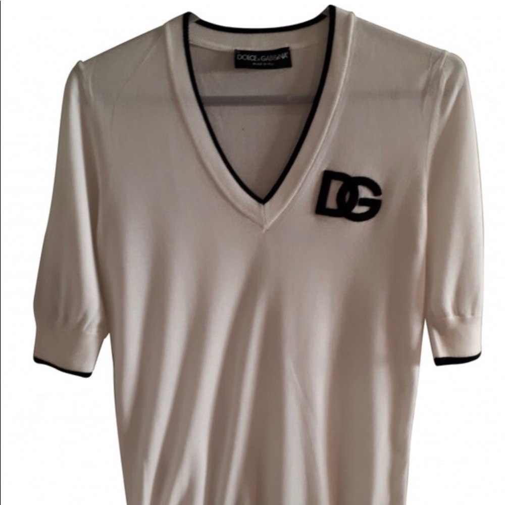 White Dolce & Gabana T-shirt